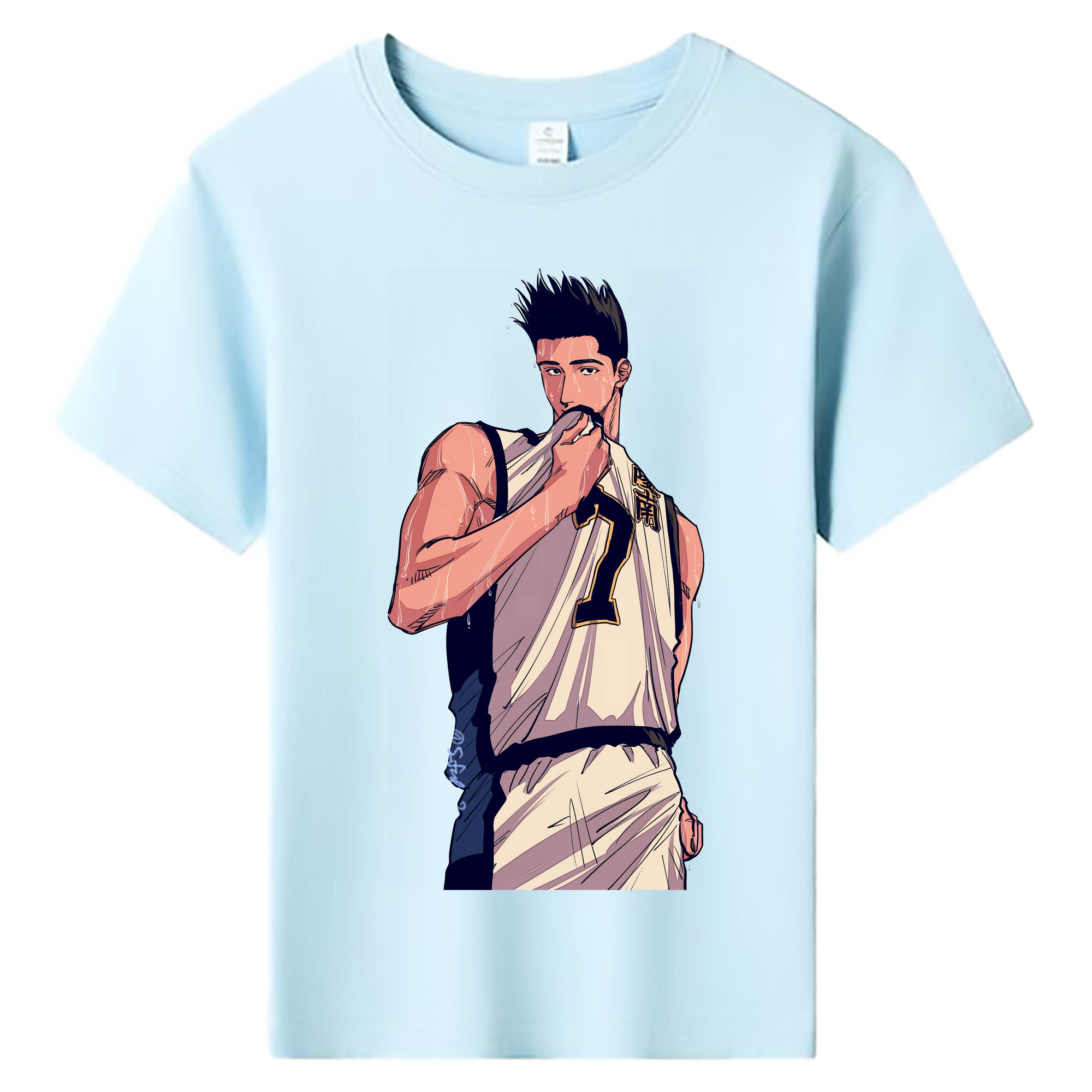 （画像用） SLAM DUNK／スラムダンク 綿100％キッズTシャツ（フロントプリント）